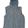 Giacca da tuta oversize con cappuccio da donna Diadora UK 10 piccola blu
