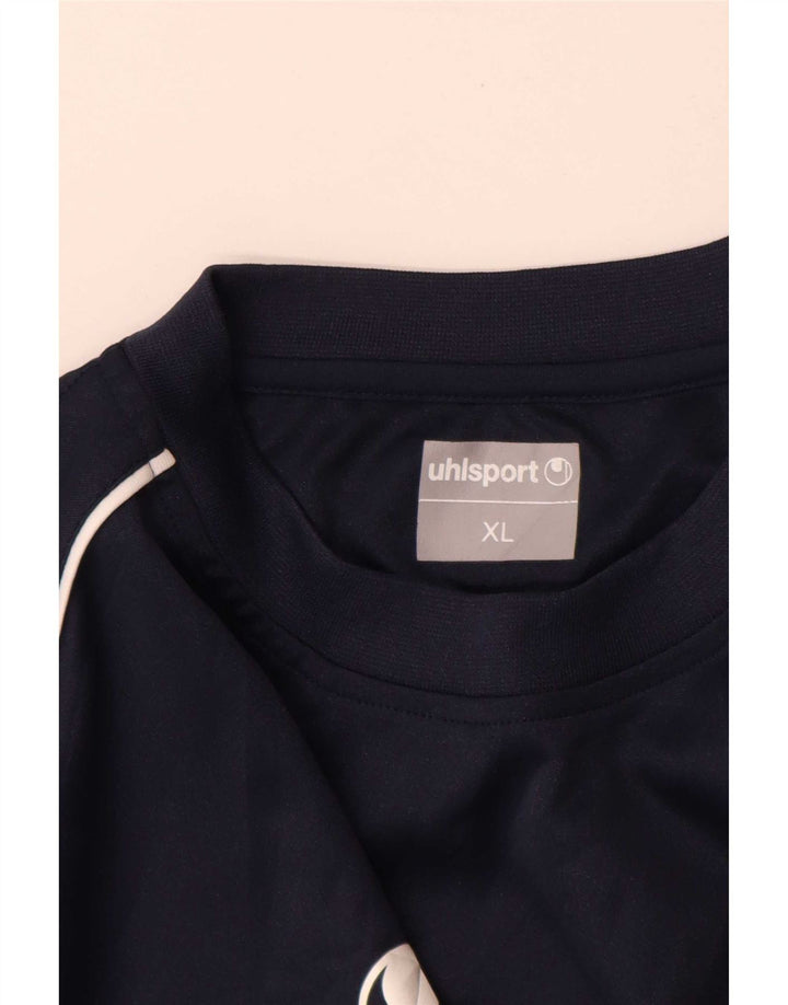 Maglia Uhlsport da uomo a maniche lunghe XL blu navy