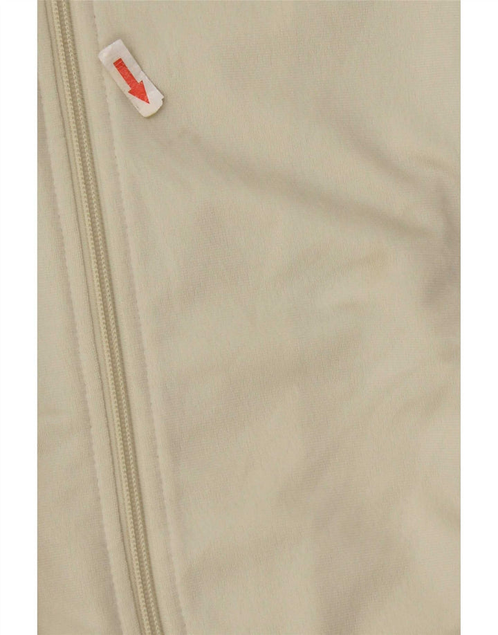 Giacca da ginnastica da uomo Asics, giacca in poliestere color block beige medio