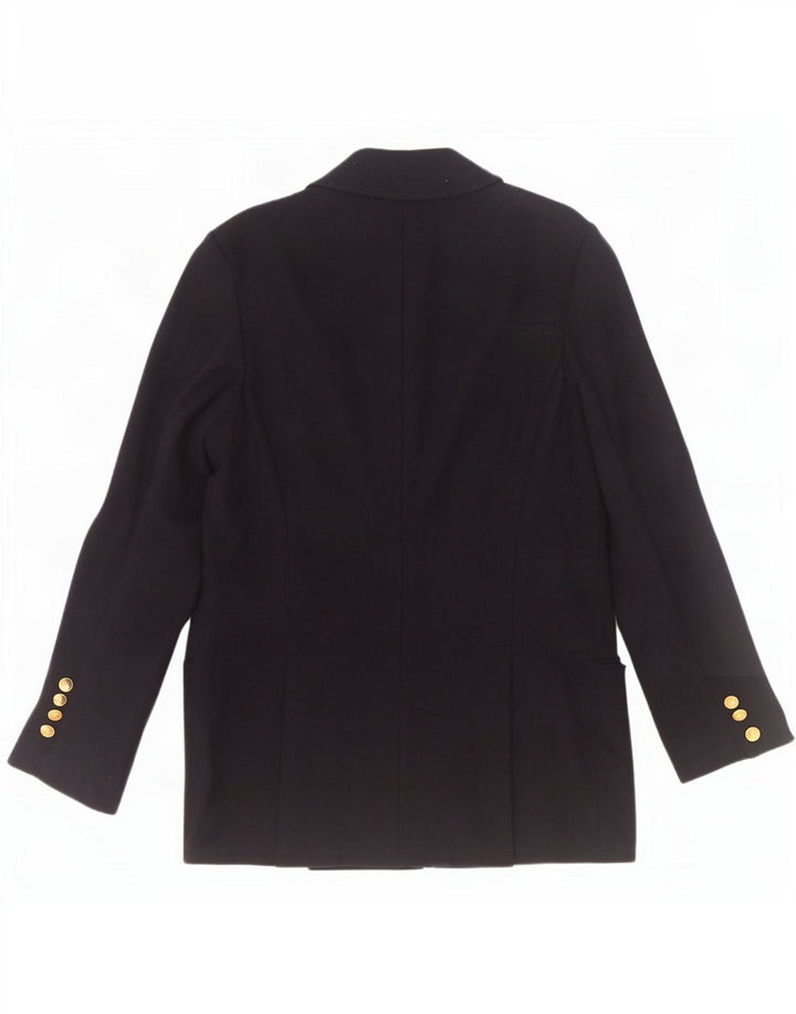 Giacca Blazer a 2 Bottoni Herno da Donna IT 44 Medio Blu Navy Lana