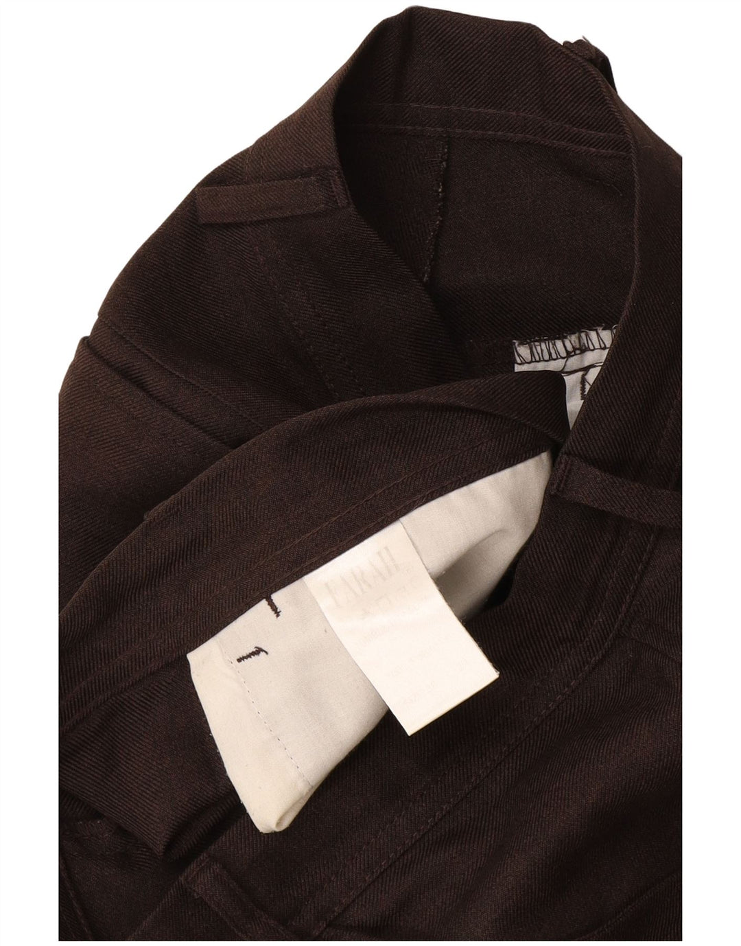 Pantaloni casual dritti da uomo Farah W36 L29 poliestere marrone