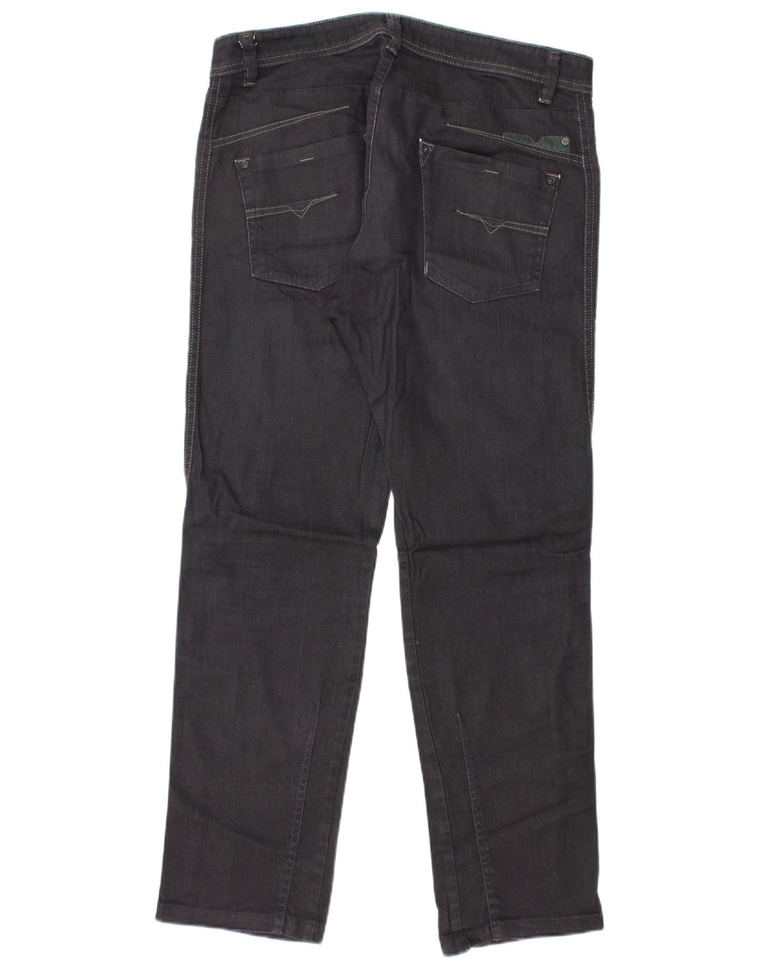 Jeans dritti da uomo DIESEL W33 L30 cotone grigio