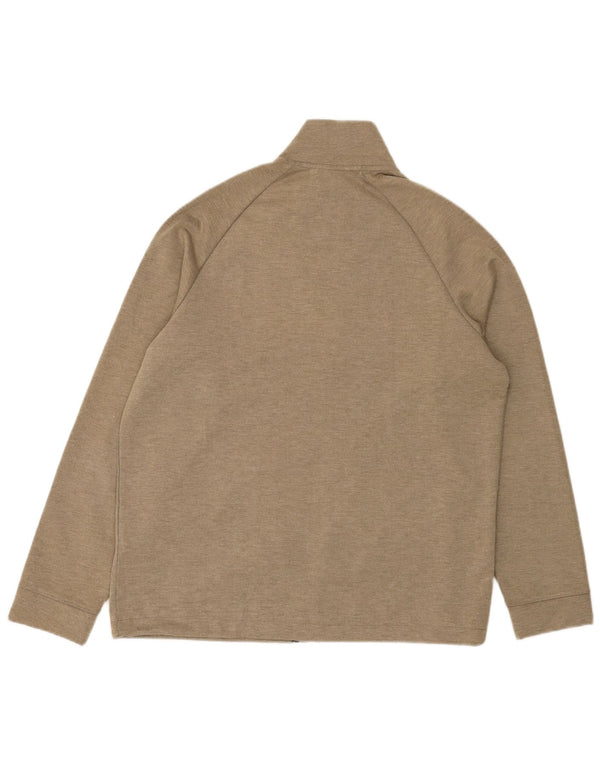 Giacca da ginnastica da uomo Zara XL in poliestere chiazzato verde