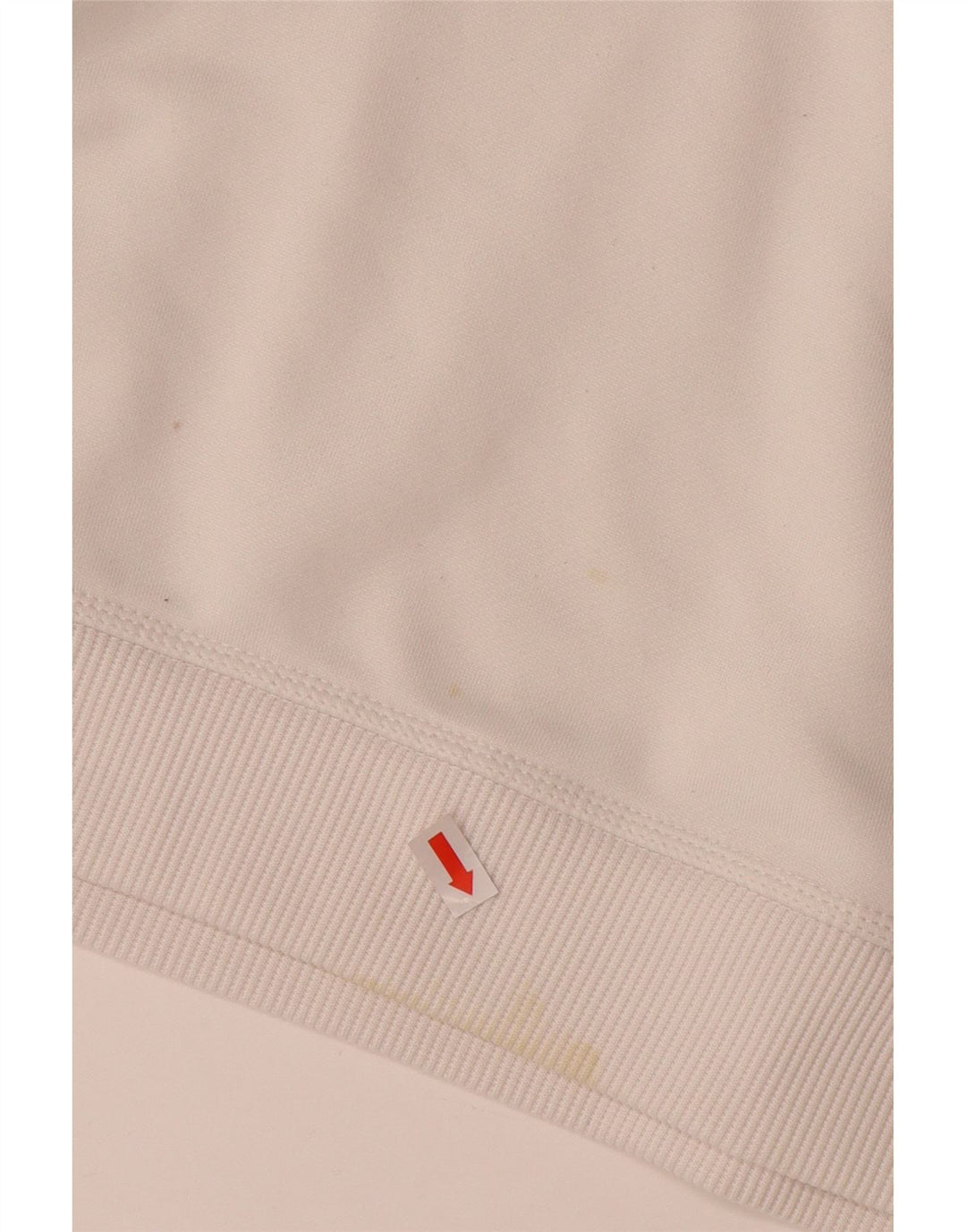 Felpa ADIDAS da uomo Climalite, grande, poliestere color block bianco