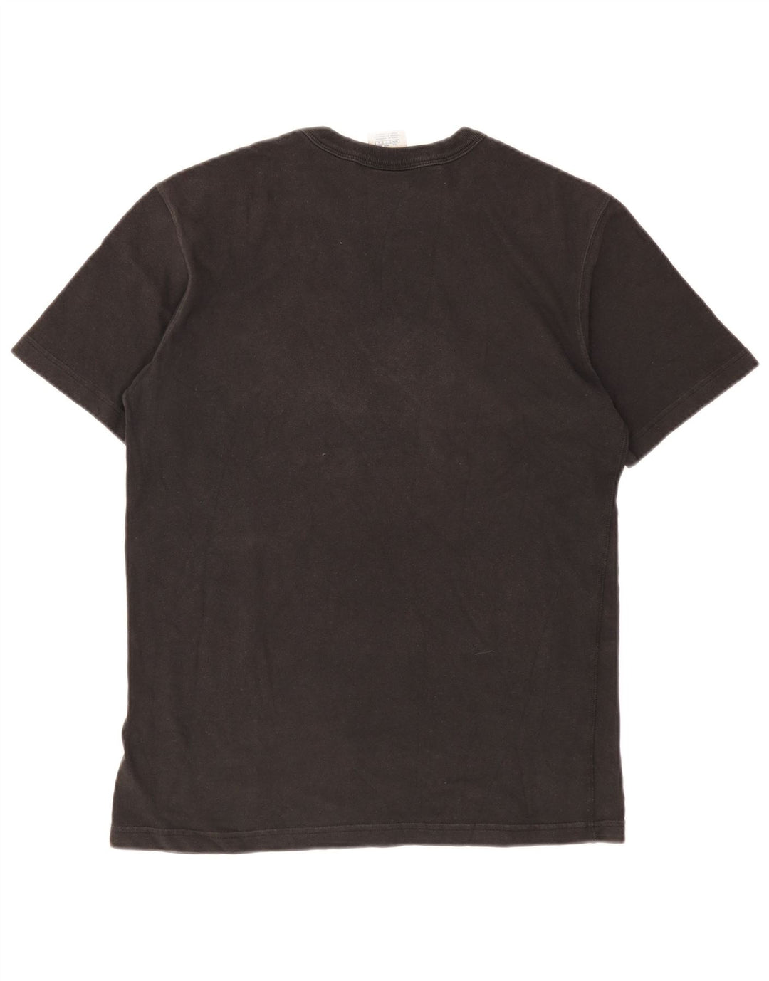T-shirt grafica da uomo Champion Top in cotone nero medio