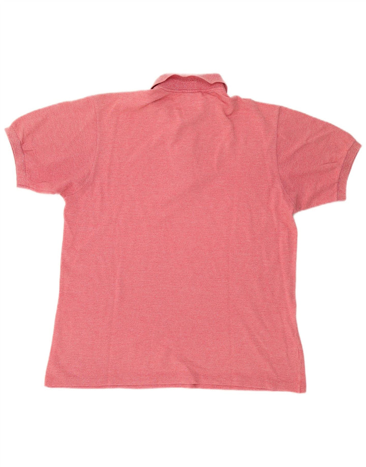 Polo da uomo Lacoste taglia 5 grande in cotone rosa