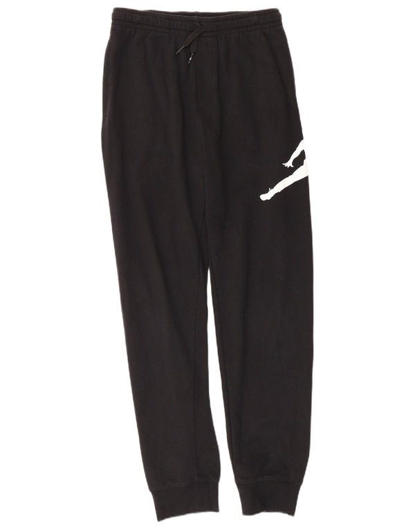 Pantaloni da tuta con grafica Jordan da ragazzo, pantaloni da jogging, 13-14 anni, XL, cotone nero
