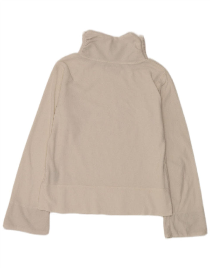 Maglia a maniche lunghe da donna Roxy UK 19 Poliestere bianco sporco medio