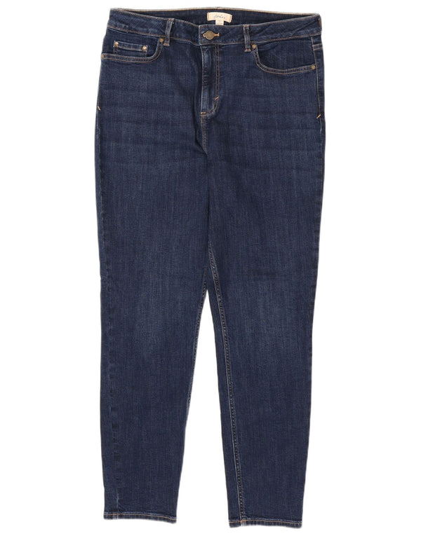 JOULES Jeans skinny da donna UK 14 Large W32 L28 Cotone blu navy