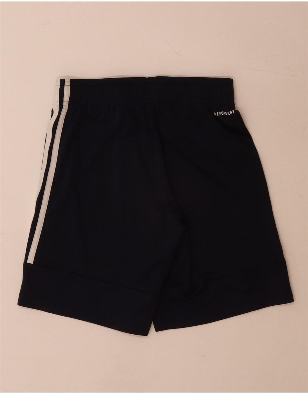 Pantaloncini sportivi Adidas da ragazzo 9-10 anni in poliestere blu navy