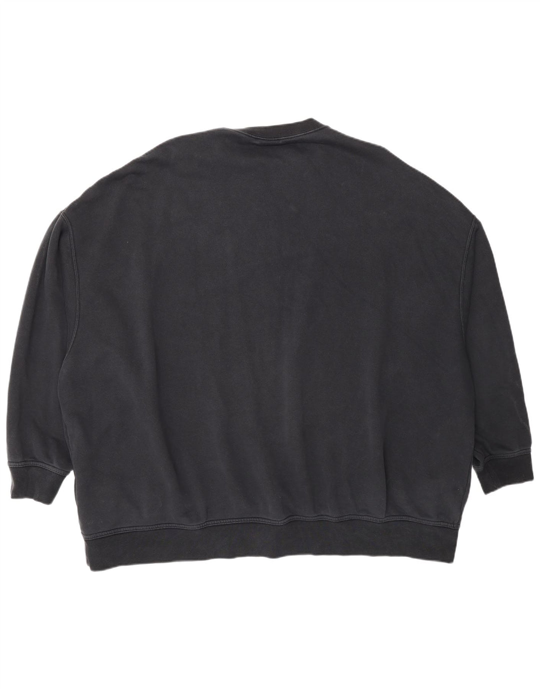 Felpa oversize da donna Nike Jumper UK 18 XL cotone nero