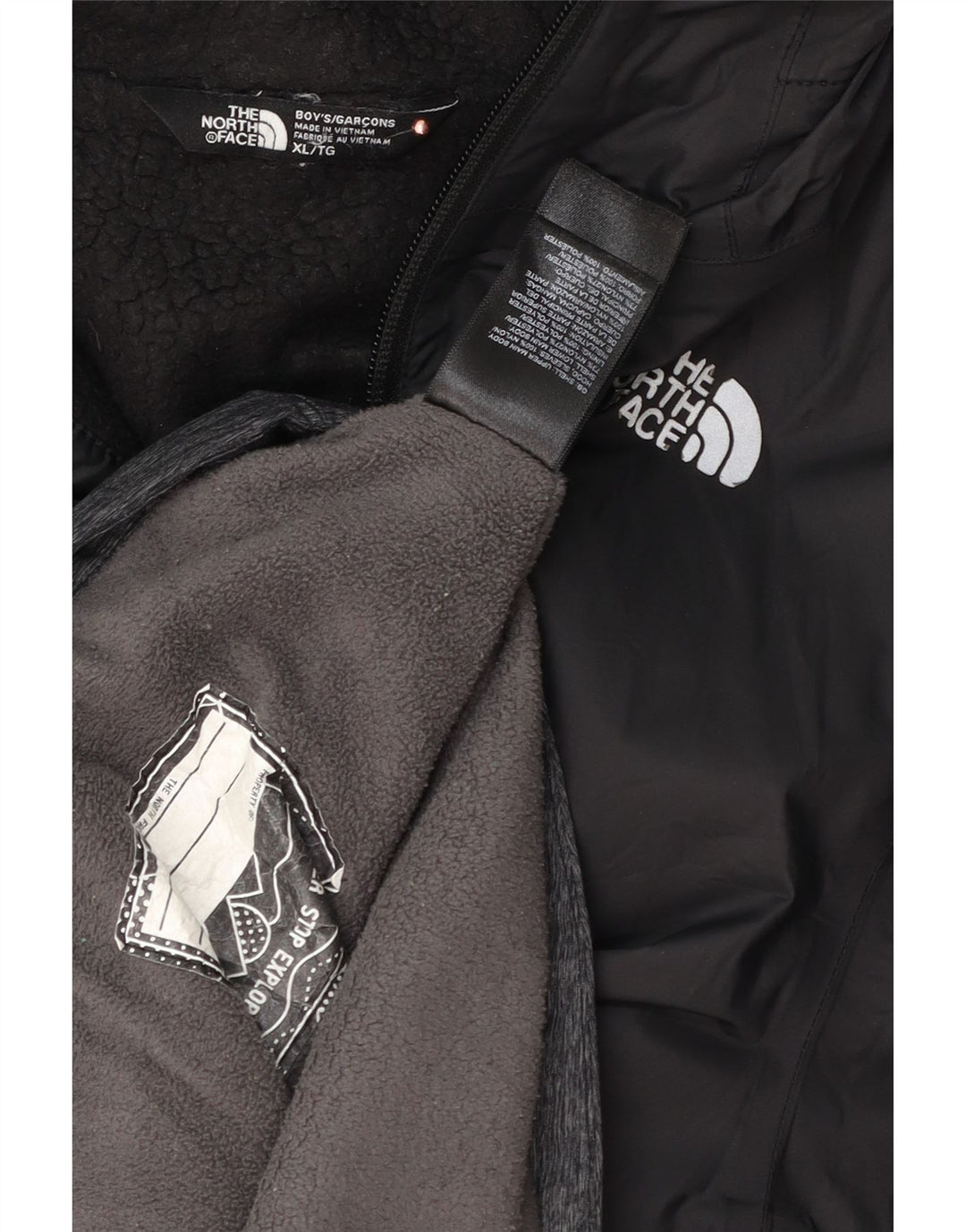 Giacca a vento The North Face da ragazzo 14-15 anni XL color block nero