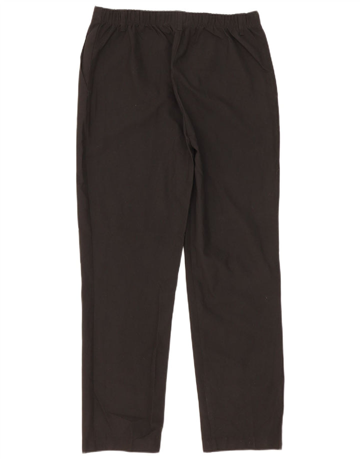 Pantaloni da abito slim Marks & Spencer da ragazzo 15-16 anni W32 L30 poliestere nero