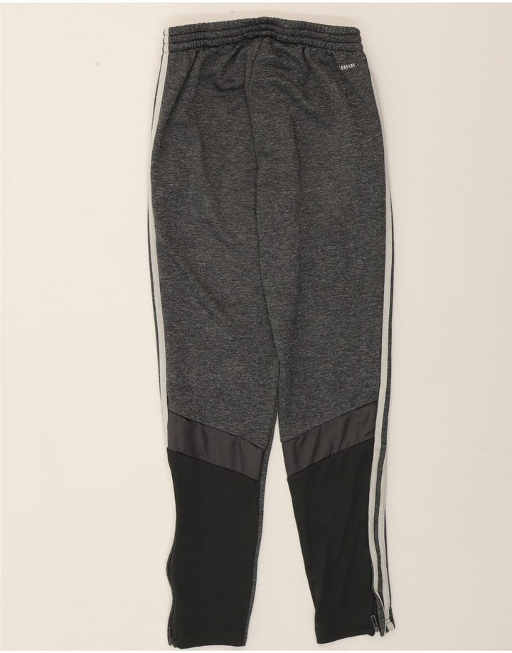 Pantaloni da tuta ADIDAS Aeroready da donna UK 8 Small Grigio Colourblock