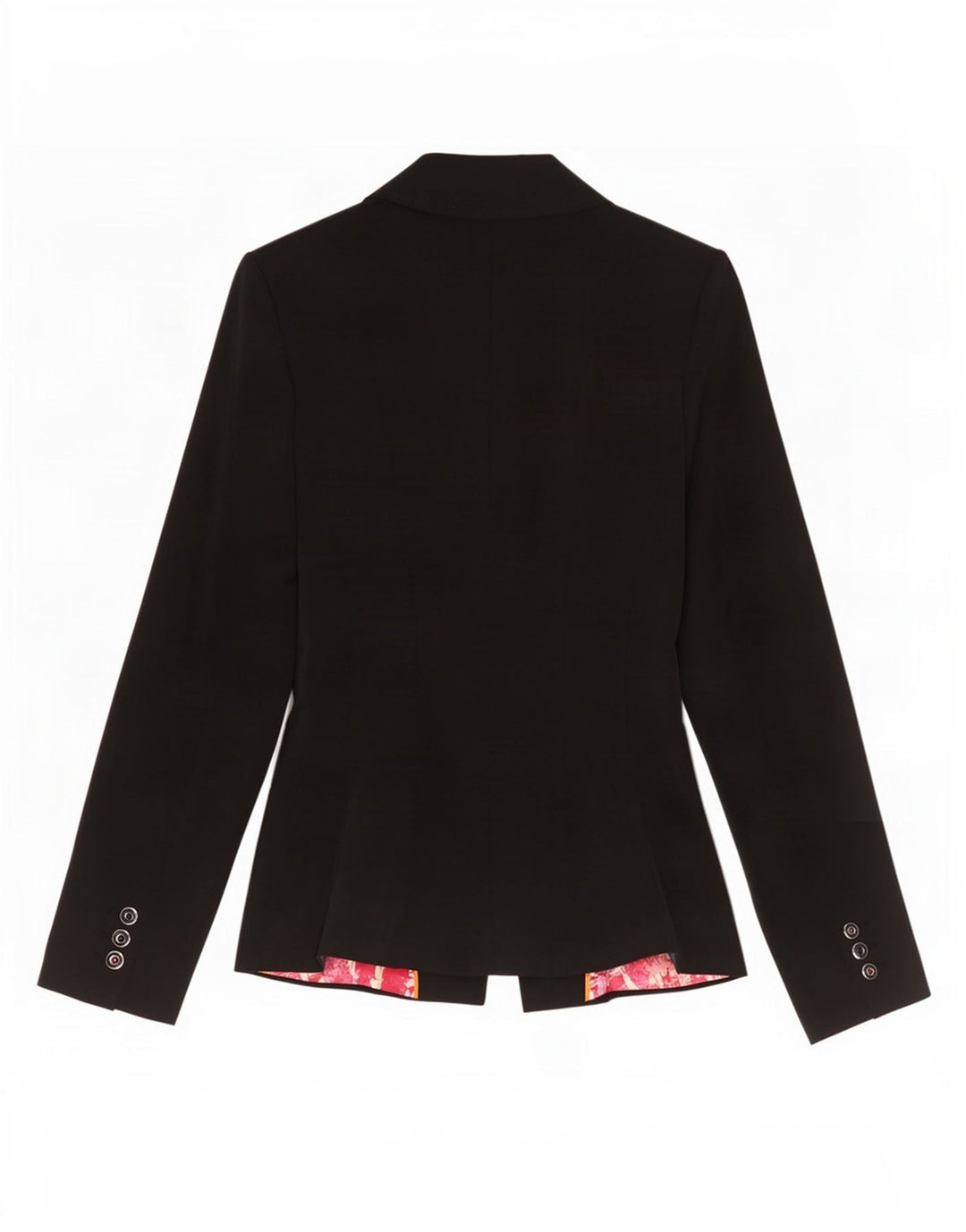 Giacca blazer da donna a 2 bottoni Ted Baker taglia 1 XS poliestere nero