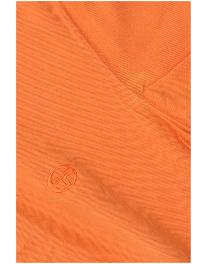 SERGIO TACCHINI Polo Uomo IT 48 Small Arancione Cotone