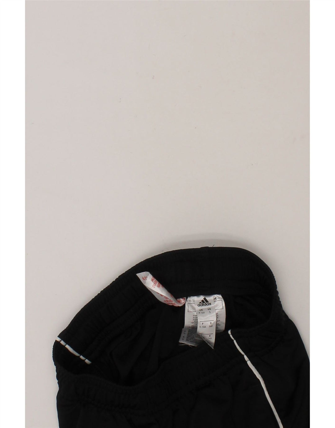 ADIDAS Boys Sport Shorts 9-10 Years Black Polyester Vintage Adidas and Second-Hand Adidas from Messina Hembry 