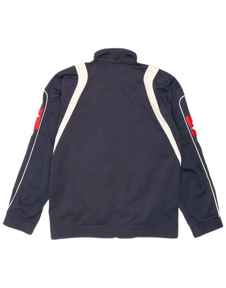 Giacca da tuta da uomo Lotto UK 38/40 Medium Blu Navy Colourblock