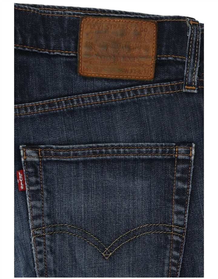 Levi's Uomo 514 Jeans dritti W31 L28 Blu Navy