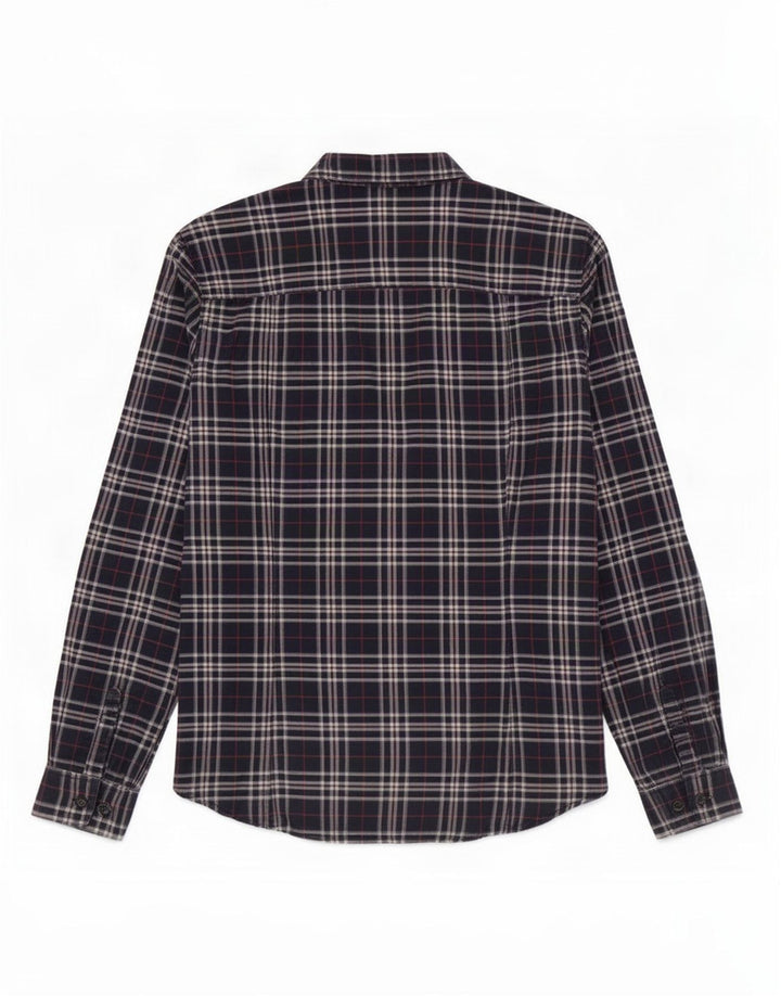 Camicia da donna Massimo Dutti EU 34 XS Blu navy a quadri