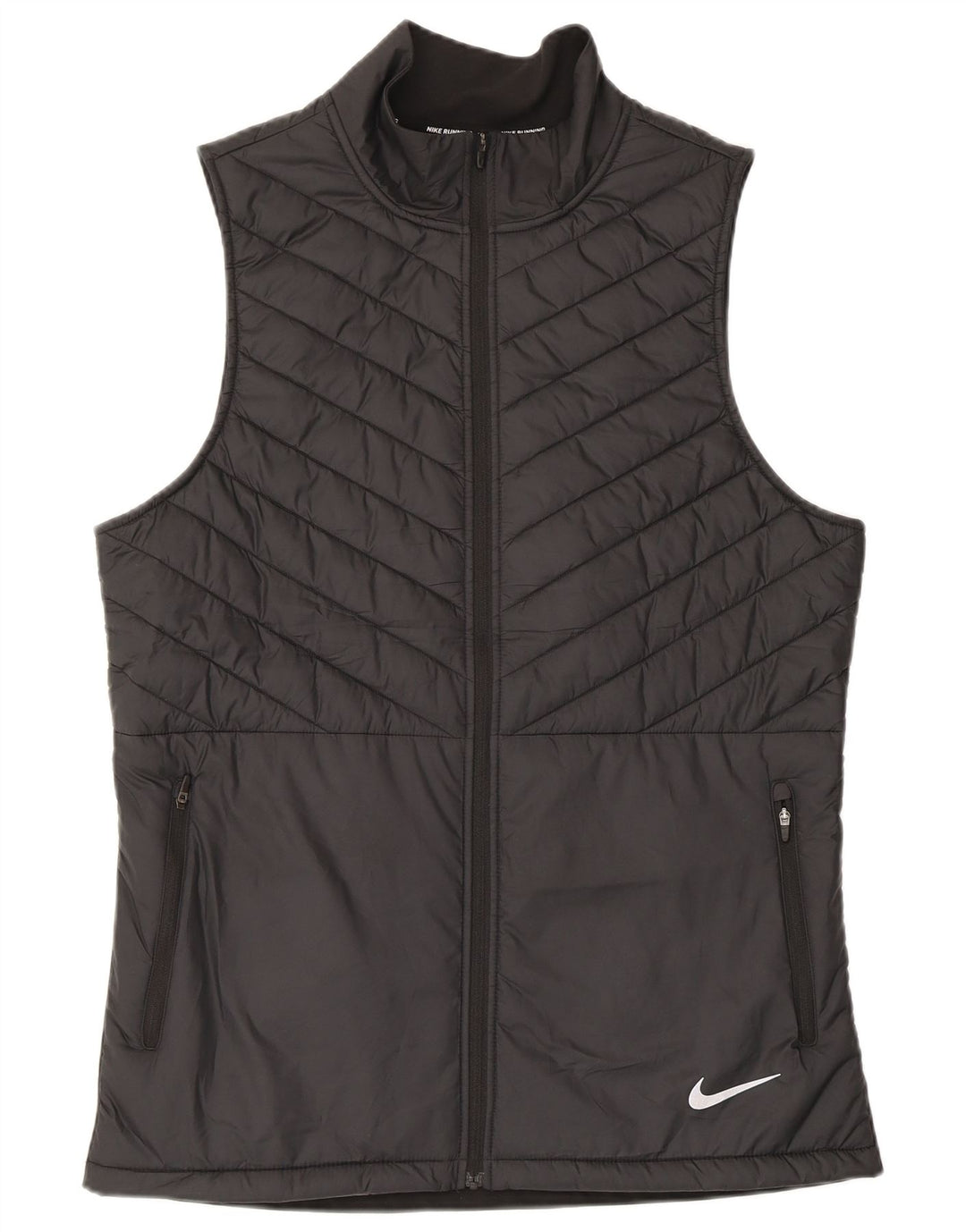 Gilet imbottito da uomo Nike UK 38 medio nero poliestere