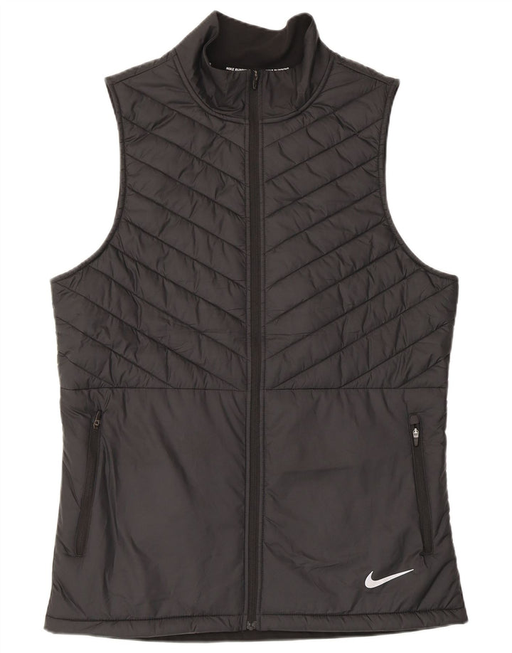 Gilet imbottito da uomo Nike UK 38 medio nero poliestere