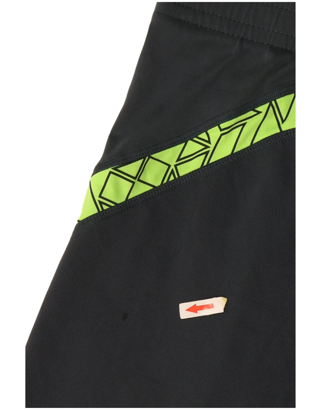 Pantaloncini sportivi PUMA da donna US 14/16 Large in poliestere geometrico grigio