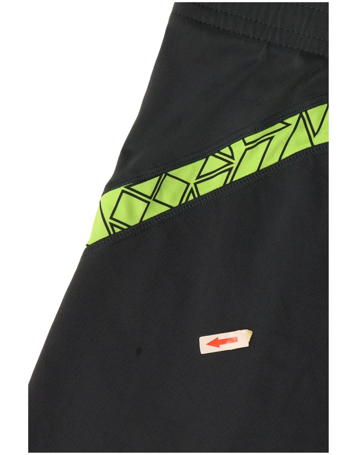 Pantaloncini sportivi PUMA da donna US 14/16 Large in poliestere geometrico grigio