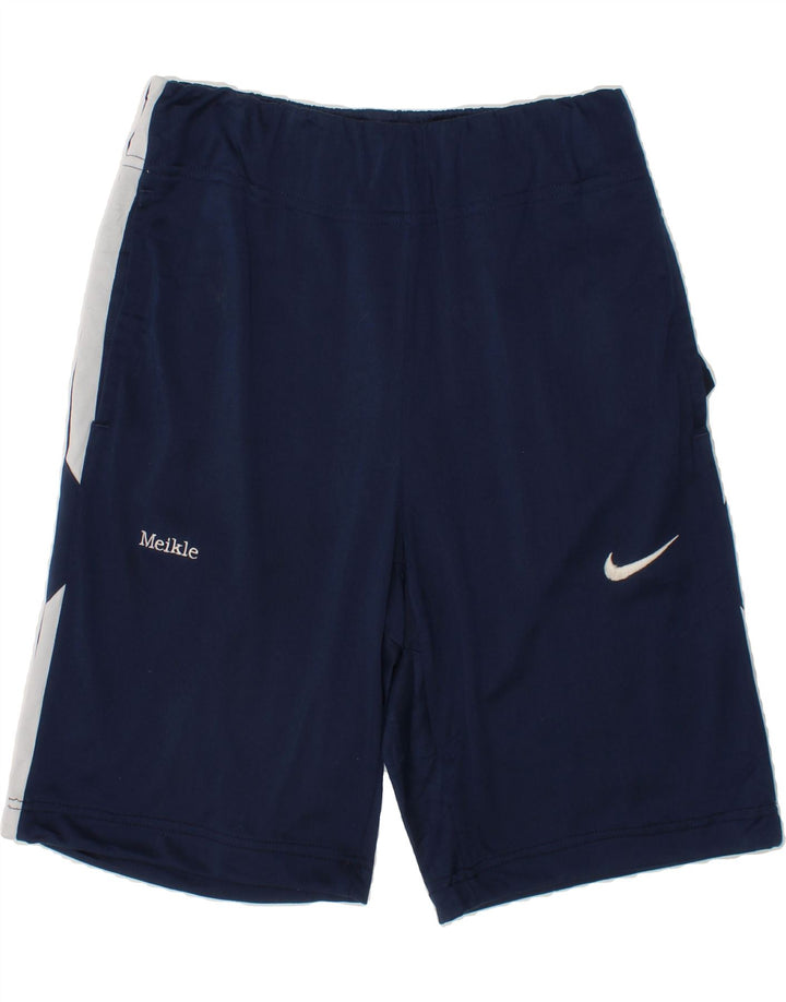 NIKE Mens Sport Shorts XS  Navy Blue Polyester Vintage Nike and Second-Hand Nike from Messina Hembry 