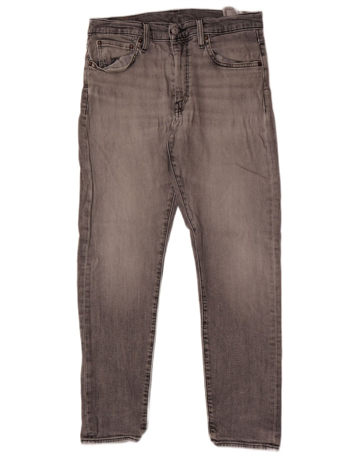 Levi's Uomo 512 Jeans affusolati slim W32 L30 Cotone grigio