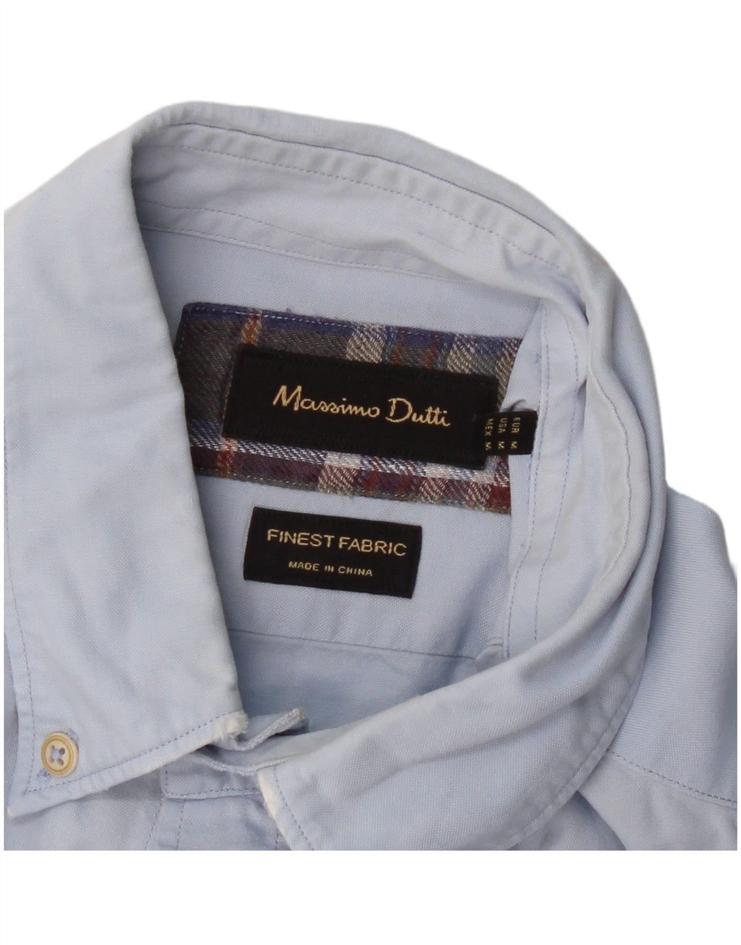 Camicia da uomo MASSIMO DUTTI Blu medio