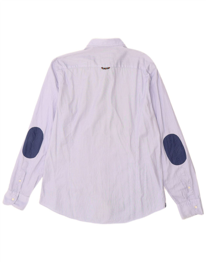 Camicia Uomo Massimo Dutti Large Blu Cotone