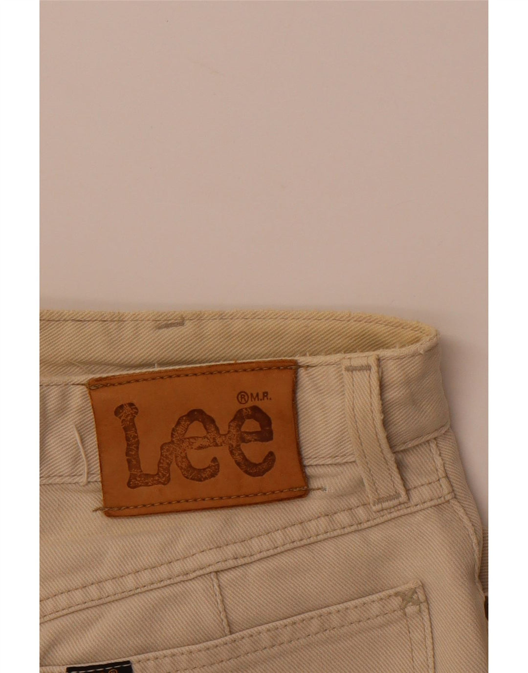 Jeans affusolati a vita alta da donna LEE W26 L28 Beige