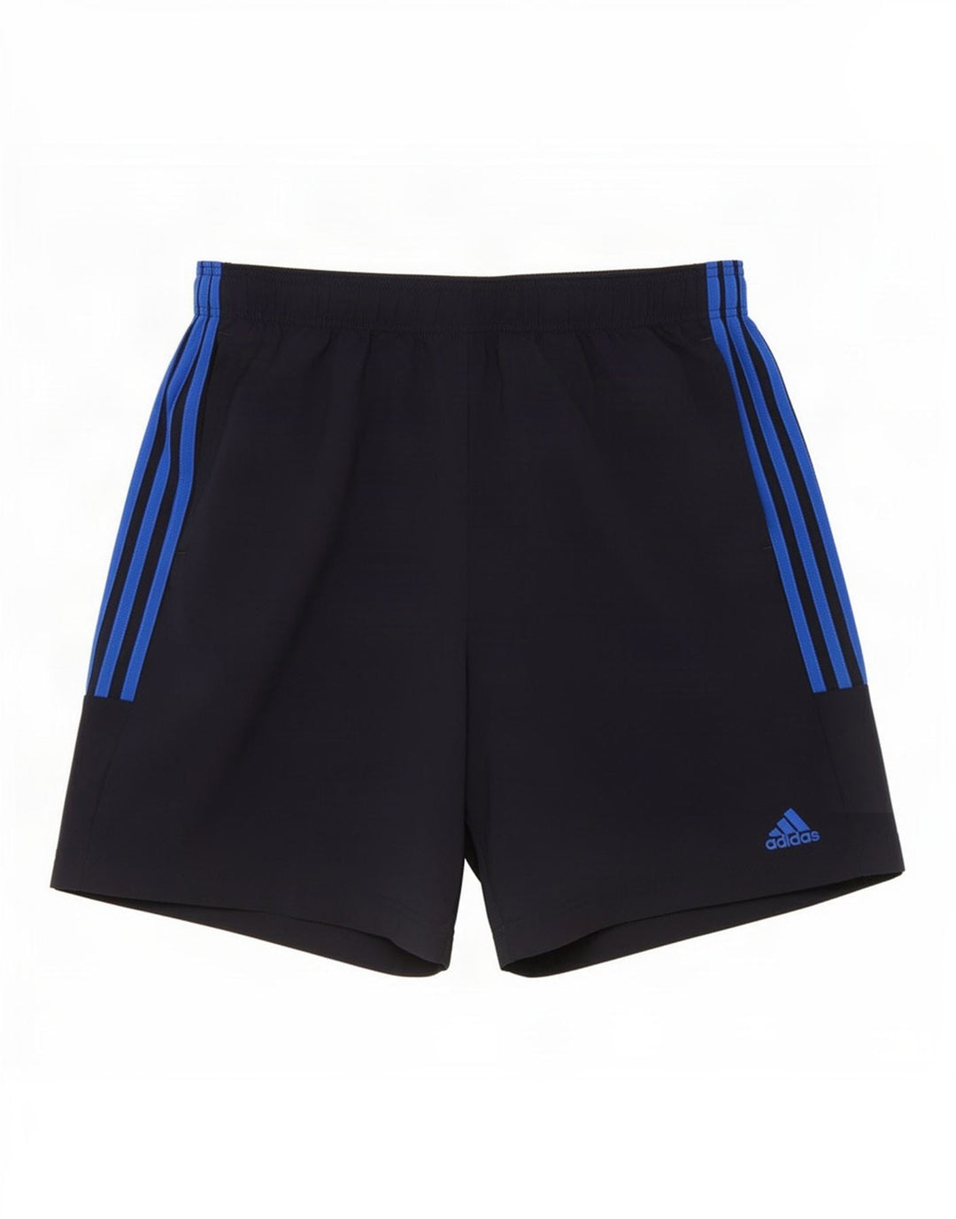 Pantaloncini sportivi da uomo Adidas Large blu navy in poliestere
