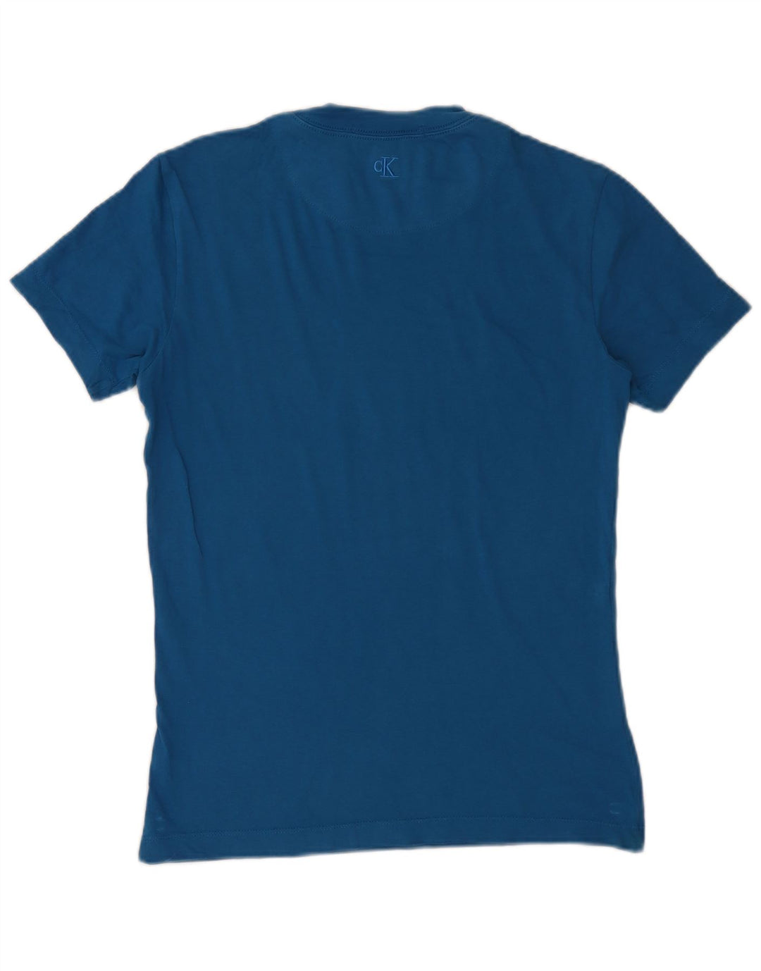 Maglietta grafica da uomo Calvin Klein Jeans Top piccola blu