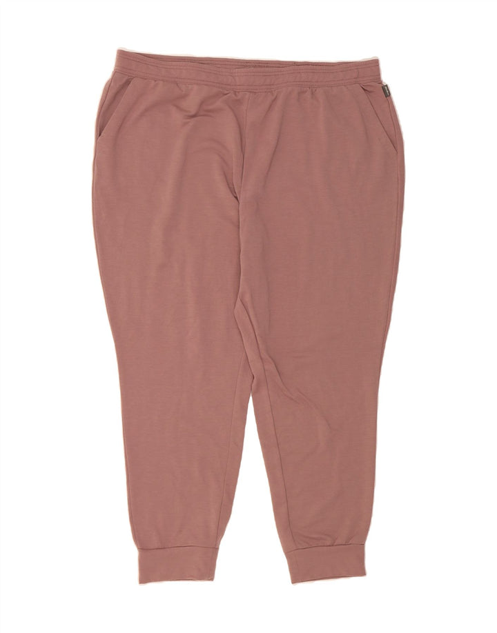 EDDIE BAUER Womens Tracksuit Trousers Joggers UK 20 2XL Pink Polyester Vintage Eddie Bauer and Second-Hand Eddie Bauer from Messina Hembry 