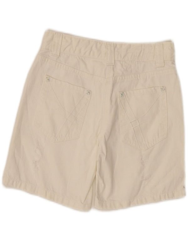 Pantaloncini Denim Bambina Pinko 11-12 Anni Large W26 Cotone Bianco