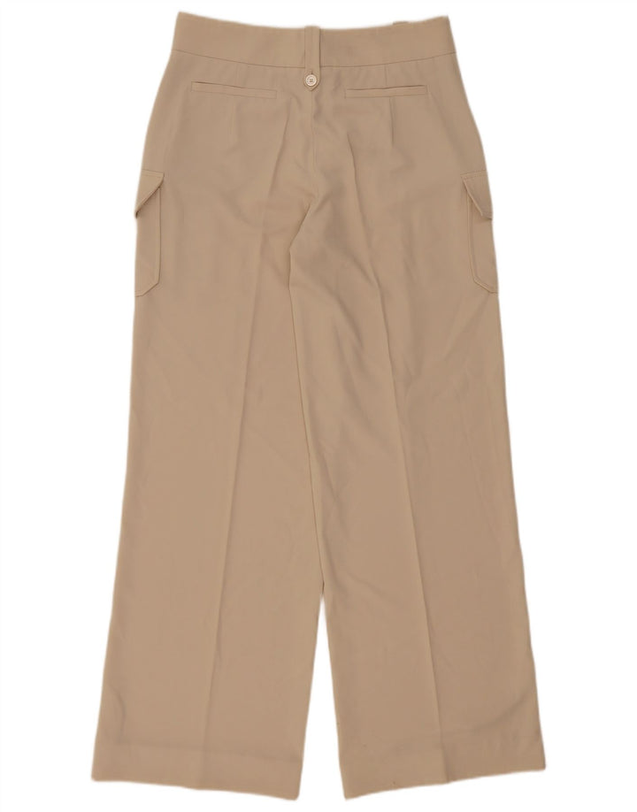 Pantaloni cargo a vita alta da donna Les Copains IT 42 Medium W32 L32 Beige