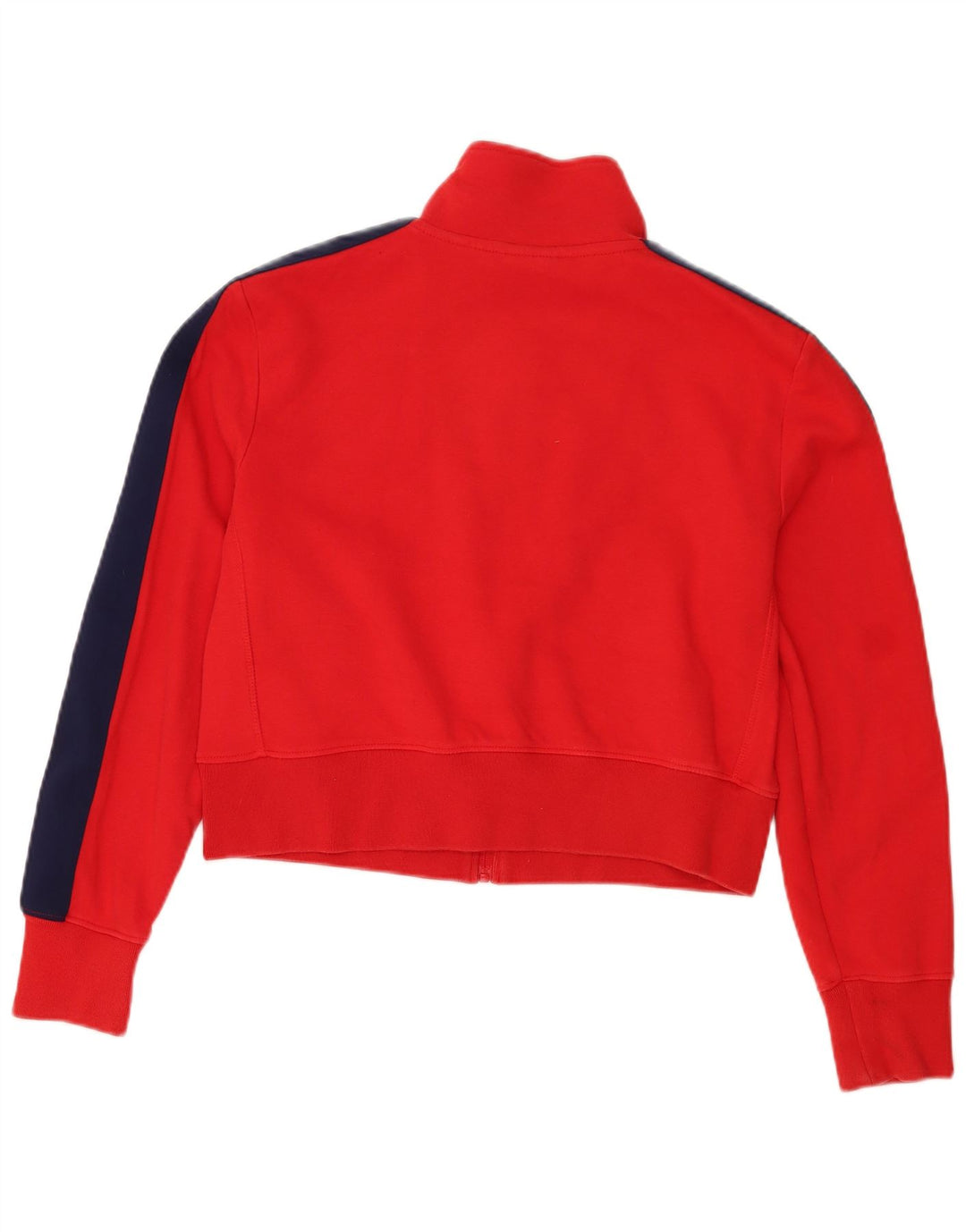 Giacca da ginnastica corta da donna Superdry UK 14 Large Red Colourblock