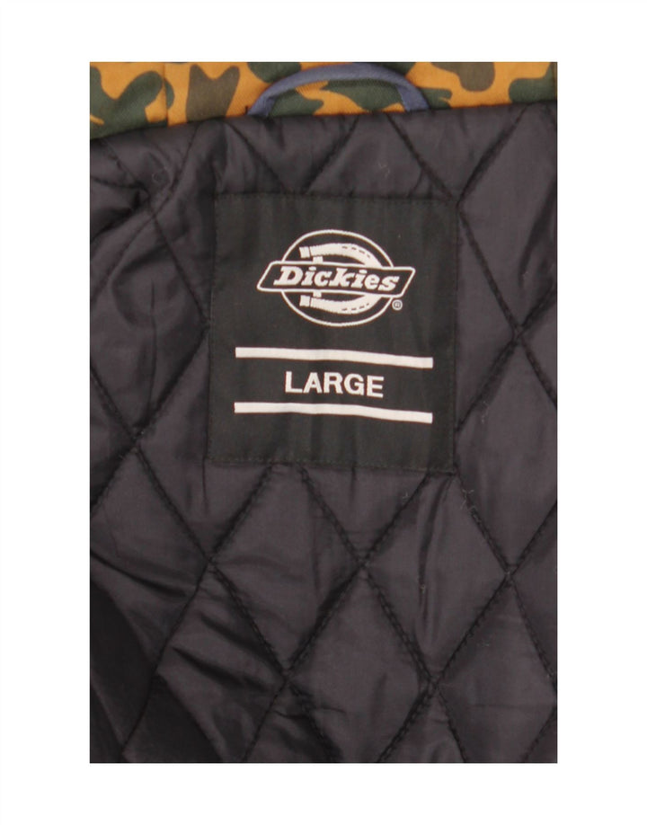 Dickies Giacca a vento con cappuccio da uomo UK 40 Large Blu Navy