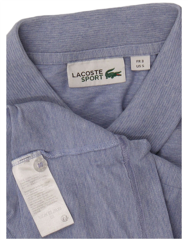 Polo da uomo LACOSTE taglia 3 piccola in cotone blu