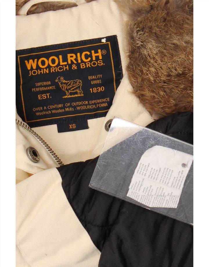 Giacca militare da donna Woolrich UK 6 XS Beige Nylon
