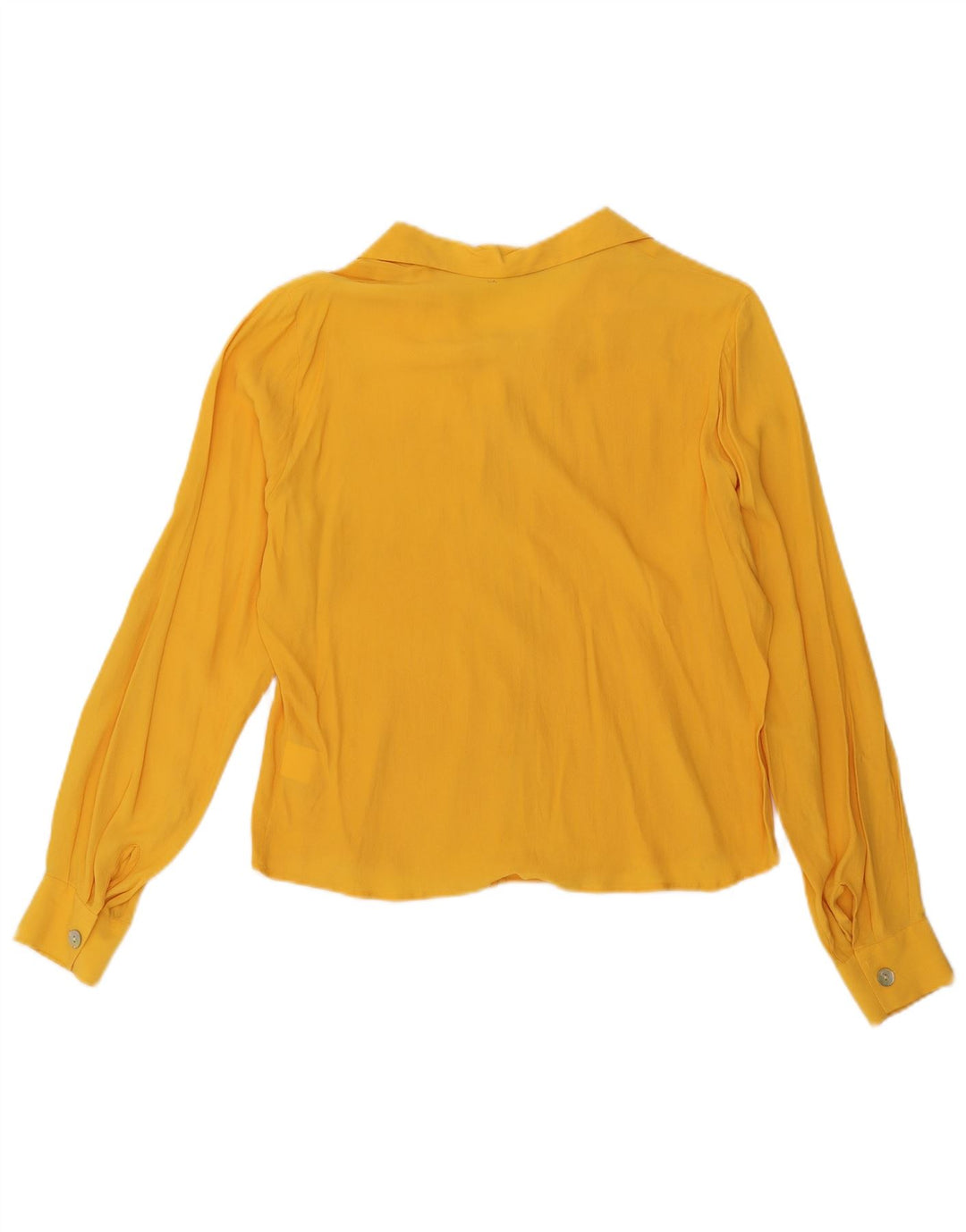 Marcello Cioni Camicia Camicetta Donna IT 46 Large Acetato Giallo