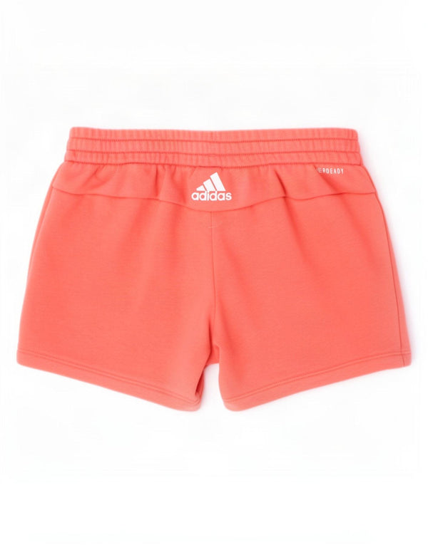 Pantaloncini sportivi Adidas Aeroready Graphic per ragazze 12-13 anni in cotone rosa