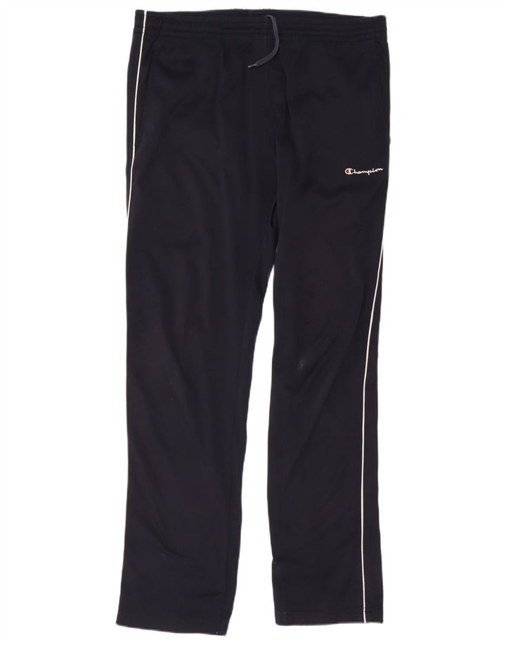 Pantaloni da tuta da uomo Champion poliestere medio blu navy