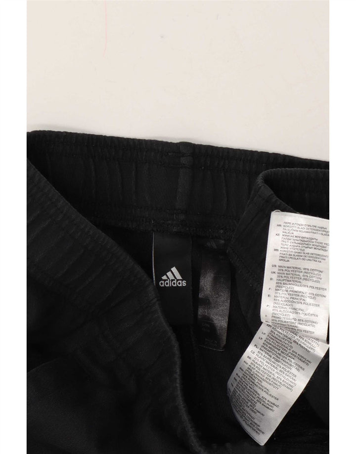 Pantaloncini sportivi Adidas da uomo con grafica media in cotone nero