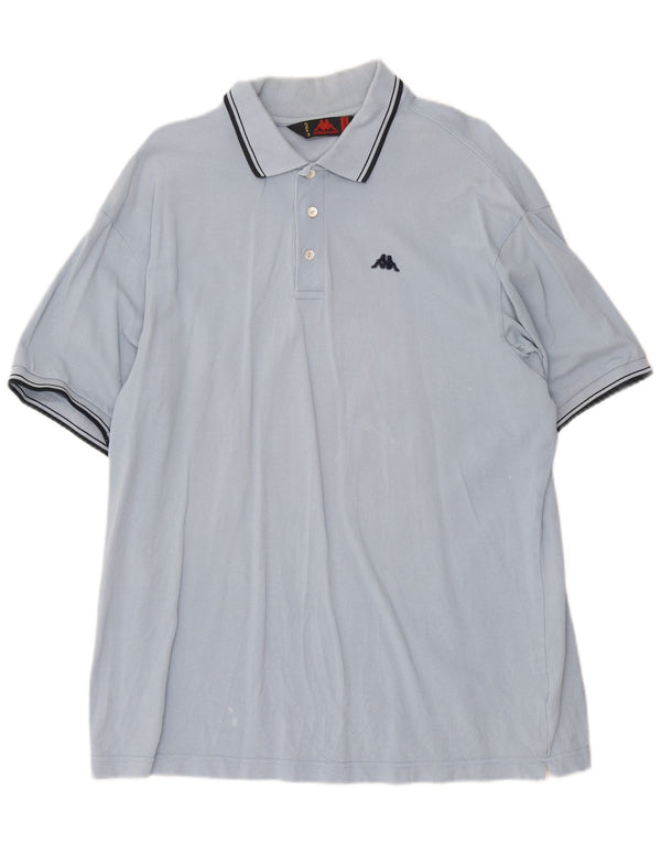 Polo Kappa Uomo 2XL Cotone Blu