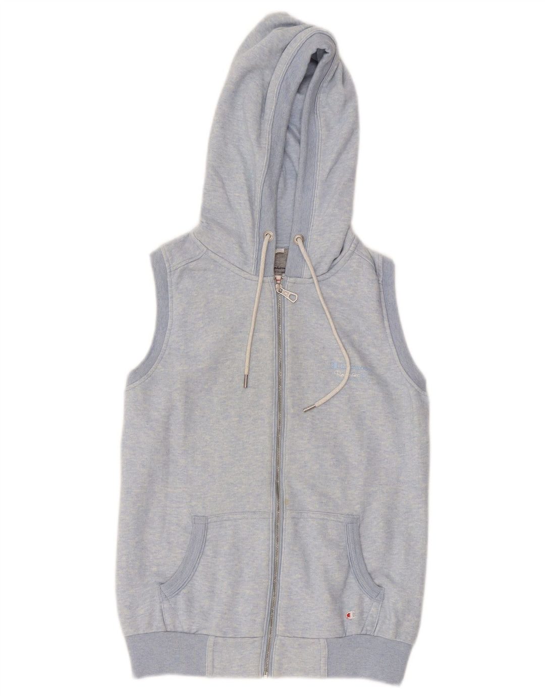 Maglione con cappuccio e zip CHAMPION da donna Heritage Classics UK 10 piccolo blu