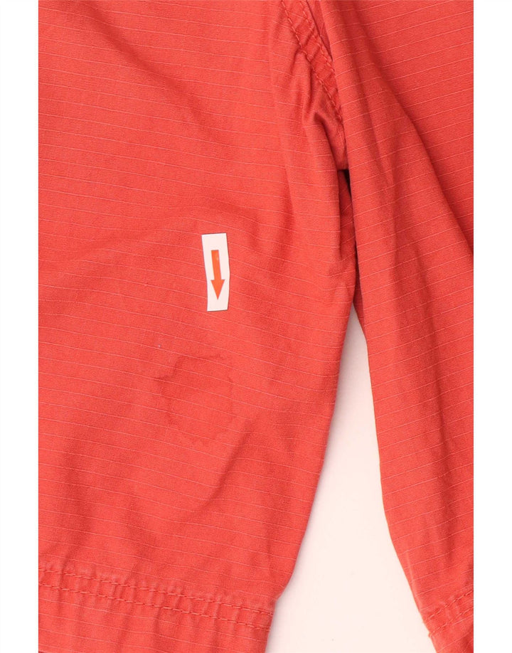 Pantaloncini cargo da uomo Izod W33 grandi in cotone rosso