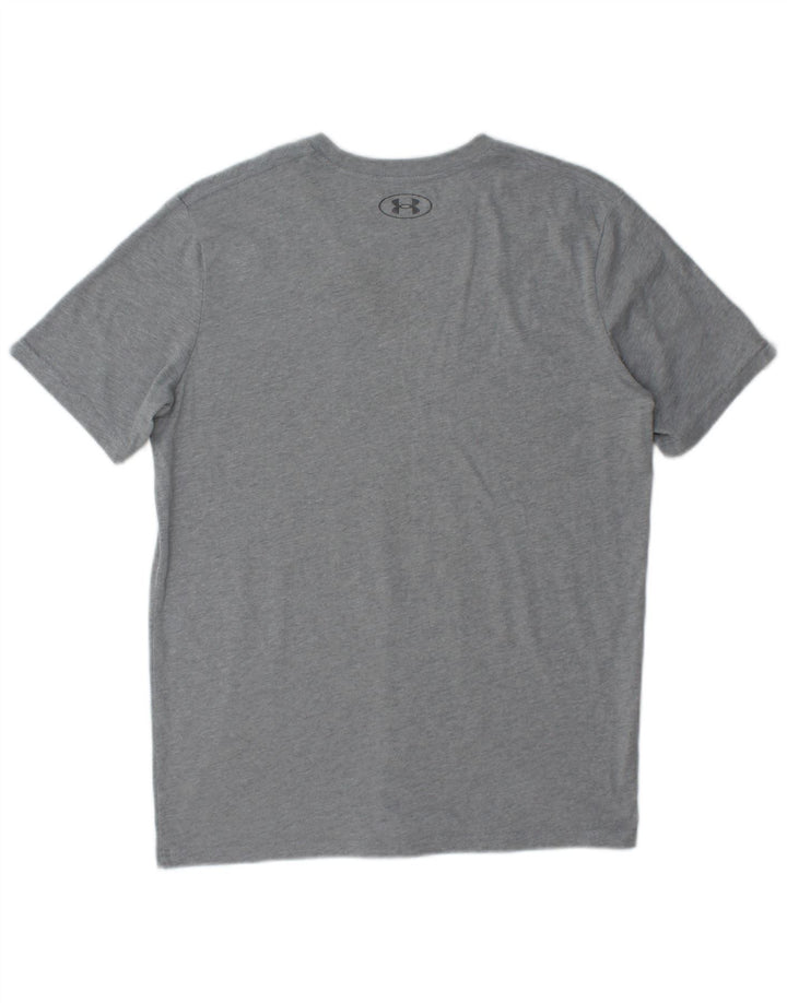 Maglietta grafica da uomo Under Armour Top piccola grigia
